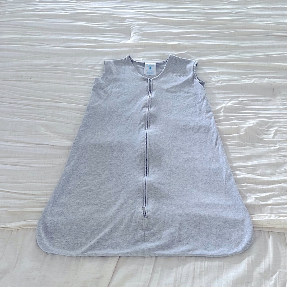 Halo Gray Baby Sleep Sack Sz M EUC